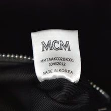 Load image into Gallery viewer, MCM Klassik Monogram Print Leather Tote Bag Black