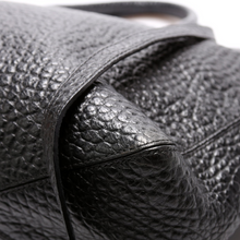 Load image into Gallery viewer, Burberry Dewsbury Grain Convertible Leather Tote Bag Black