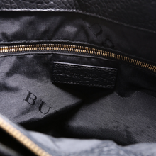 Load image into Gallery viewer, Burberry Dewsbury Grain Convertible Leather Tote Bag Black