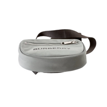 Load image into Gallery viewer, Burberry Econyl Logo Nylon Belt Bag Grey