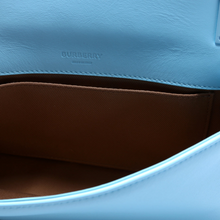 Load image into Gallery viewer, Burberry Lola Quilted Leather Flap Small Shoulder Bag Blue