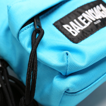Load image into Gallery viewer, Balenciaga Oversized Mini Canvas Backpack Bag Blue