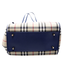Load image into Gallery viewer, Burberry Canterbury Horseferry Coated Canvas Small Tote Bag Beige