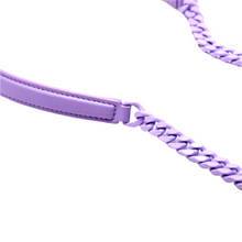 Load image into Gallery viewer, Burberry Lola Quilted Leather Flap Small Shoulder Bag Purple