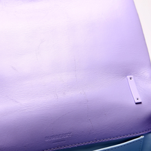 Load image into Gallery viewer, Burberry Lola Quilted Leather Flap Small Shoulder Bag Purple