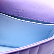 Load image into Gallery viewer, Burberry Lola Quilted Leather Flap Small Shoulder Bag Purple