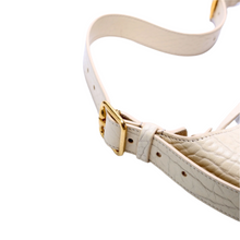 Load image into Gallery viewer, Burberry Chess Leather Medium Shoulder Bag Cream