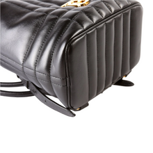 Load image into Gallery viewer, Burberry Lola Quilted Lambskin Backpack Bag Black