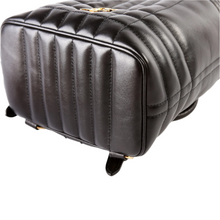 Load image into Gallery viewer, Burberry Lola Quilted Lambskin Backpack Bag Black