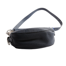 Load image into Gallery viewer, Burberry Knight Leather Shoulder Bag Navy