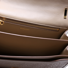 Load image into Gallery viewer, Burberry TB Monogram Leather Shoulder bag Beige