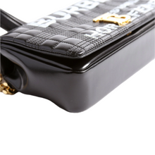 Load image into Gallery viewer, Burberry Lola Horseferry Small Leather Shoulder Bag Black
