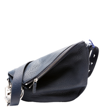 Load image into Gallery viewer, Burberry Knight Leather Shoulder Bag Navy