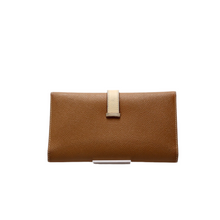 Load image into Gallery viewer, Hermes Bearn Trifold Wallet Epsom Leather Brown