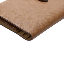 Load image into Gallery viewer, Hermes Bearn Trifold Wallet Epsom Leather Brown