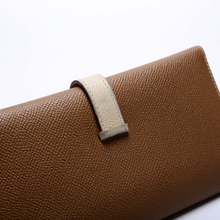 Load image into Gallery viewer, Hermes Bearn Trifold Wallet Epsom Leather Brown
