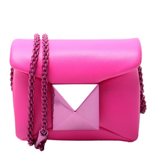 Load image into Gallery viewer, Valentino One Stud Micro Bag Leather Crossbody Bag Pink