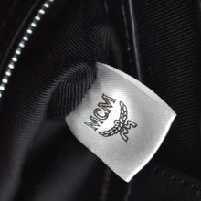 Load image into Gallery viewer, MCM Klassik Monogram Print Leather Tote Bag Black