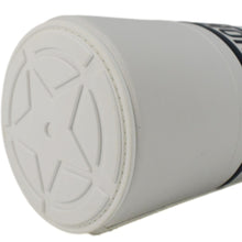 Load image into Gallery viewer, Christian Dior Vibe Bottle Printed Leather Crossbody Bag White left corner side look