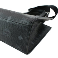 Load image into Gallery viewer, MCM Klassik Monogram Print Leather Tote Bag Black