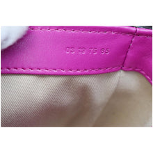 Load image into Gallery viewer, CHLOE Mini C Flap Double Carry Embossed Leather Crossbody Bag Raisin