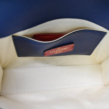 Load image into Gallery viewer, Valentino Garavani Rockstud Chevron Print Leather Bag