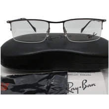 Load image into Gallery viewer, Ray-Ban RX6291 2784 Gunmetal Blue Frame Eyeglasses Demo Lens