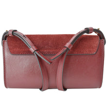 Load image into Gallery viewer, CHLOE Mini Faye Suede Calfskin Leather Shoulder Bag Red