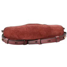 Load image into Gallery viewer, CHLOE Mini Faye Suede Calfskin Leather Shoulder Bag Red