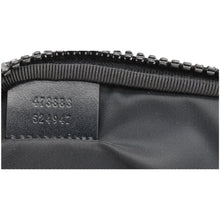 Load image into Gallery viewer, GUCCI Butterfly Techno Embroidered Canvas Tech Case Black 473883