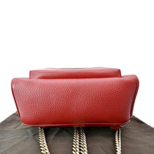 Load image into Gallery viewer, GUCCI Soho Leather Chain Backpack Red 536192