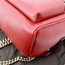 Load image into Gallery viewer, GUCCI Soho Leather Chain Backpack Red 536192