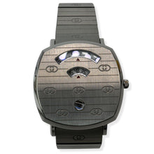 Load image into Gallery viewer, Gucci Grip Engraved Quartz Silver Stainless Steel Watch 35MM