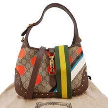 Load image into Gallery viewer, GUCCI Jackie 1961 Small GG Supreme Canvas Shoulder Bag Beige 678843