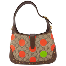 Load image into Gallery viewer, GUCCI Jackie 1961 Small GG Supreme Canvas Shoulder Bag Beige 678843