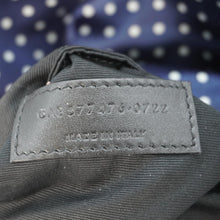 Load image into Gallery viewer, YVES SAINT LAURENT Loulou Puffer Polka Dots Canvas Crossbody Bag Blue