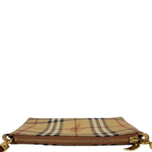 Load image into Gallery viewer, BURBERRY Haymarket House Check Canvas Pochette Bag Beige