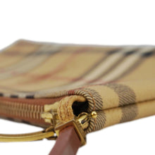 Load image into Gallery viewer, BURBERRY Haymarket House Check Canvas Pochette Bag Beige