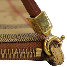 Load image into Gallery viewer, BURBERRY Haymarket House Check Canvas Pochette Bag Beige
