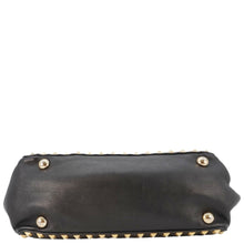 Load image into Gallery viewer, VALENTINO Garavani Rockstud Leather Tote Bag Black