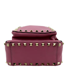 Load image into Gallery viewer, VALENTINO Garavani Rockstud Leather Backpack Pink