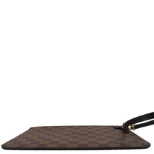 Load image into Gallery viewer, LOUIS VUITTON Neverfull Wristlet Damier Ebene Pouch Brown