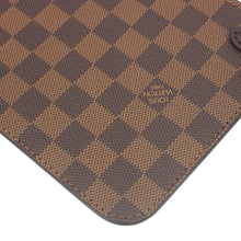 Load image into Gallery viewer, LOUIS VUITTON Neverfull Wristlet Damier Ebene Pouch Brown
