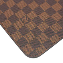 Load image into Gallery viewer, LOUIS VUITTON Neverfull Wristlet Damier Ebene Pouch Brown