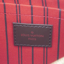 Load image into Gallery viewer, LOUIS VUITTON Neverfull Wristlet Damier Ebene Pouch Brown