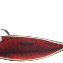 Load image into Gallery viewer, LOUIS VUITTON Neverfull Wristlet Damier Ebene Pouch Brown