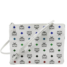 Load image into Gallery viewer, MCM Visetos Medium Canvas Crossbody Pouch Multicolor