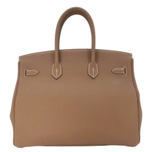 Load image into Gallery viewer, HERMES Birkin 35 Togo Leather Tote Bag Etoupe