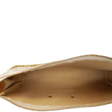 Load image into Gallery viewer, LOUIS VUITTON Pochette Eva Damier Azur Crossbody Clutch Bag White