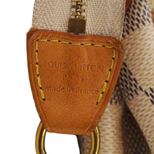 Load image into Gallery viewer, LOUIS VUITTON Pochette Eva Damier Azur Crossbody Clutch Bag White